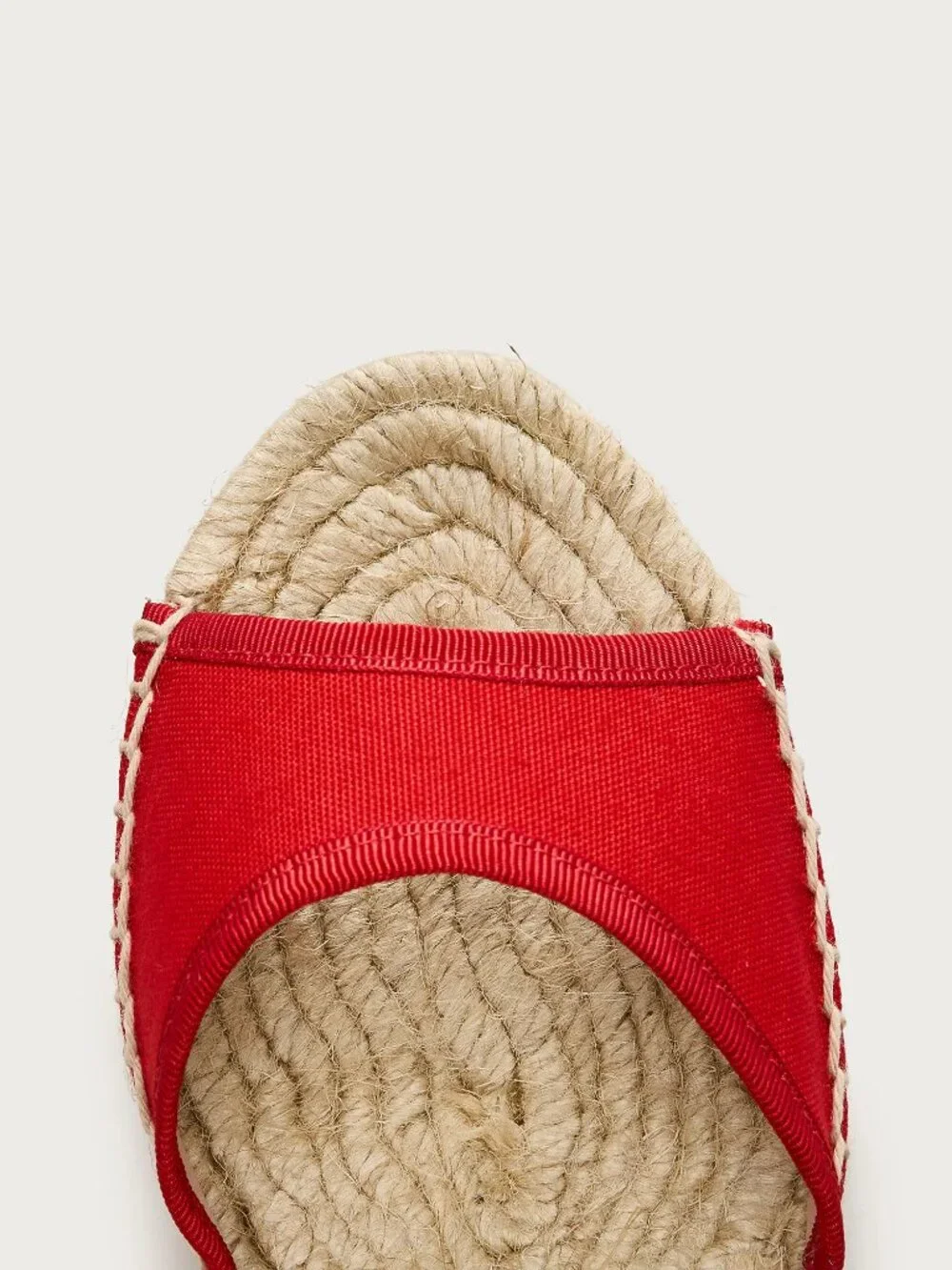 J. Crew Made-in-Spain espadrille wedges with piping